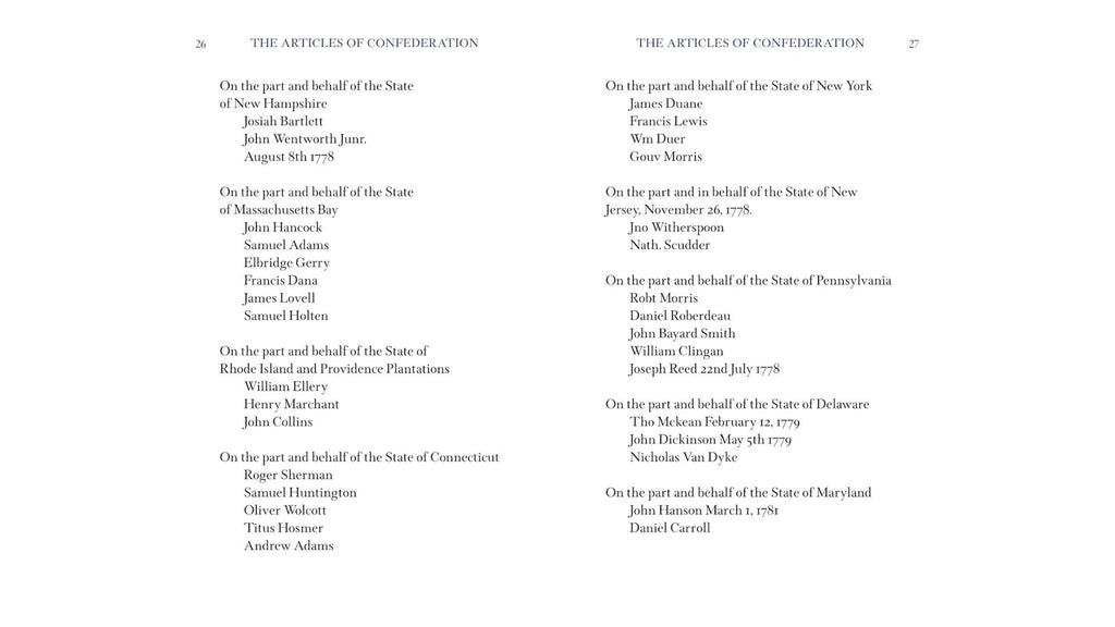 Applewood Books The Articles of Confederation