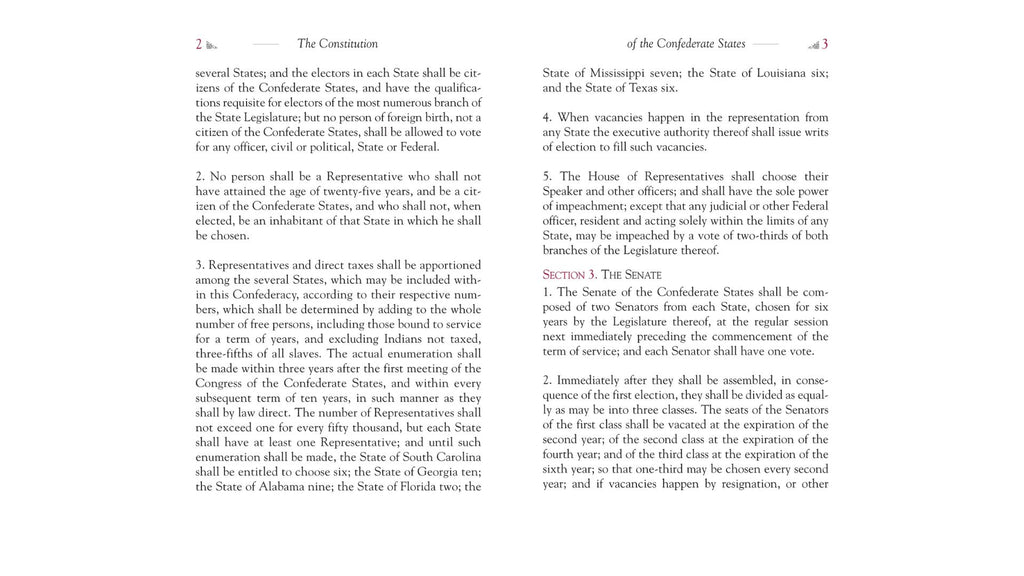 Applewood Books Constitution of the Confederate States