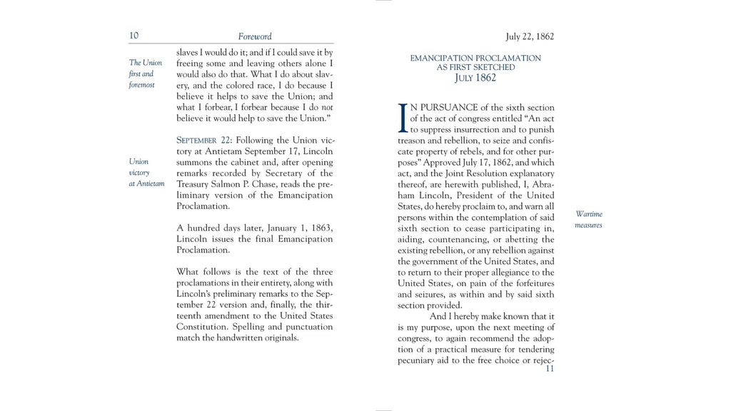 Applewood Books The Emancipation Proclamation