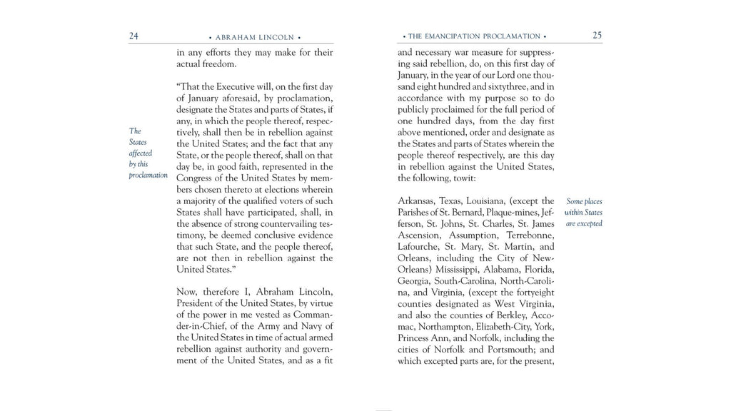 Applewood Books The Emancipation Proclamation