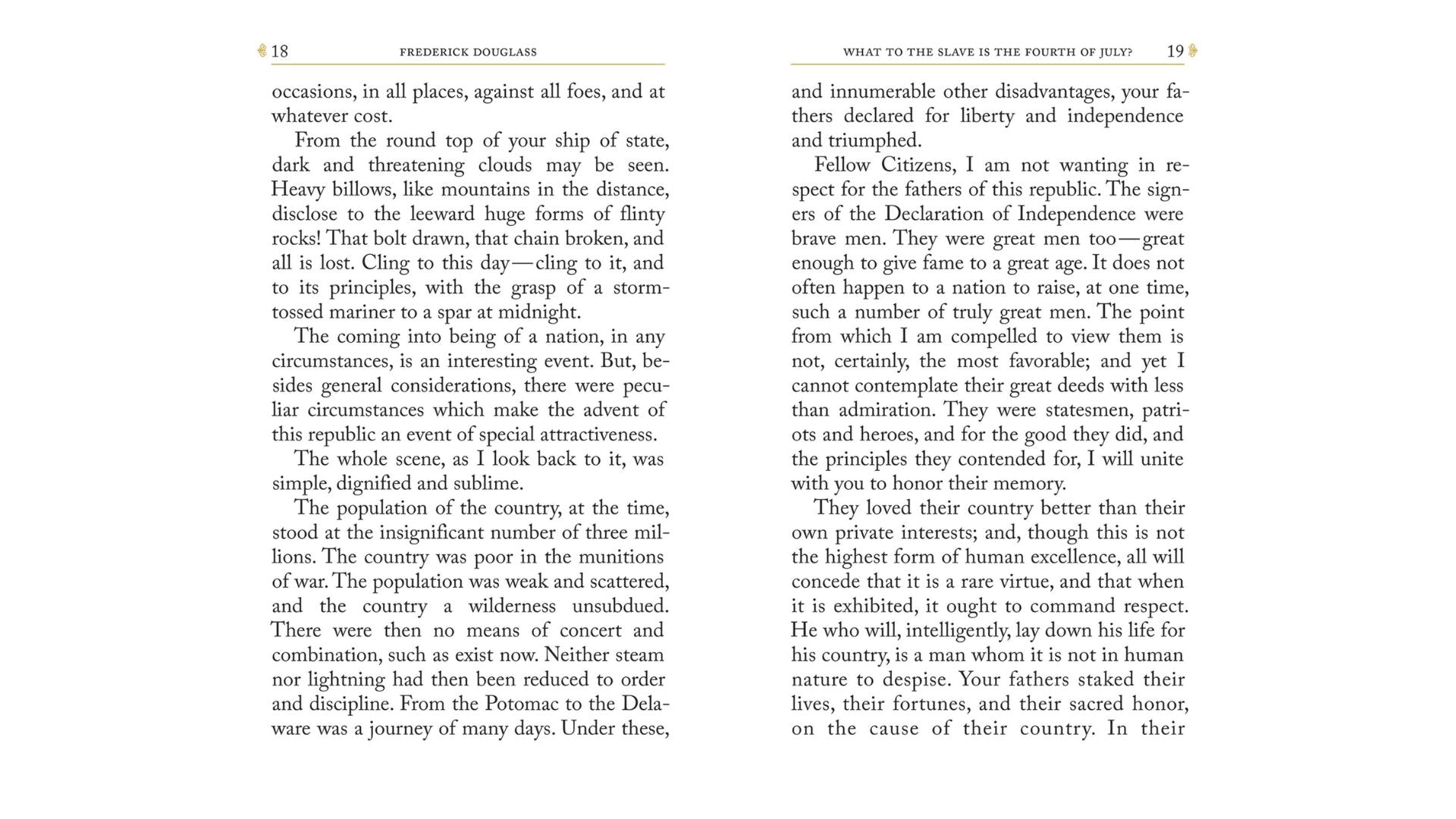 Applewood Books What to the Slave Is the Fourth of July?