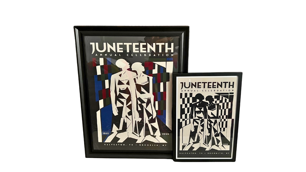 BLK MKT Vintage 2024-2025 Commemorative Juneteenth Poster