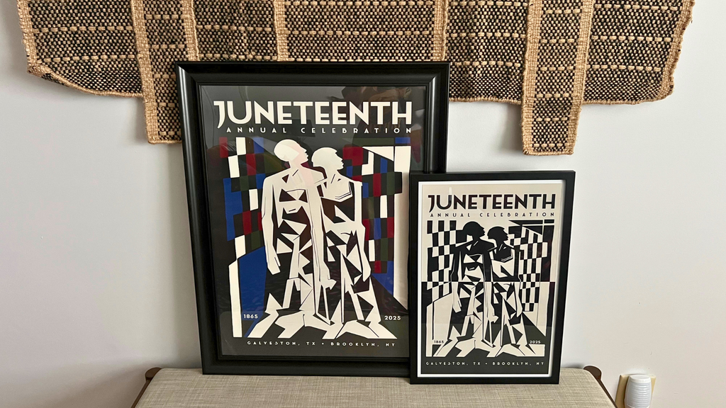 BLK MKT Vintage 2024-2025 Commemorative Juneteenth Poster
