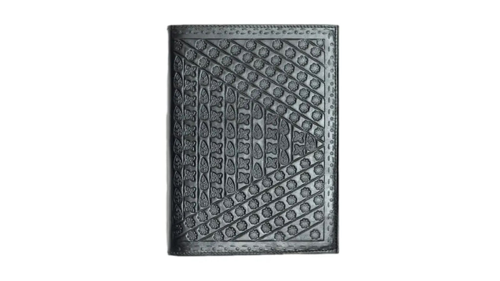 BOSS Paper Company Embossed Buffalo Leather Journal / Notebook