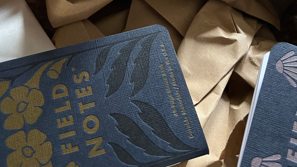 Field Notes 68th Limited Quarterly Edition “Fall Flowers” Memo Book