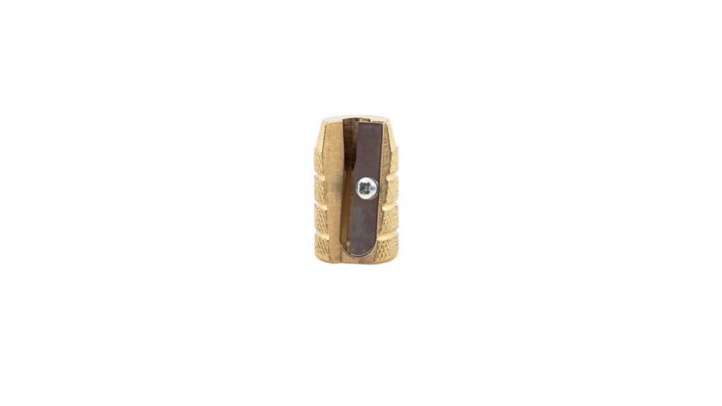 Fine & Candy Brass Golden Sharpener