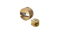 Fine & Candy Brass Round Double-Hole Sharpener