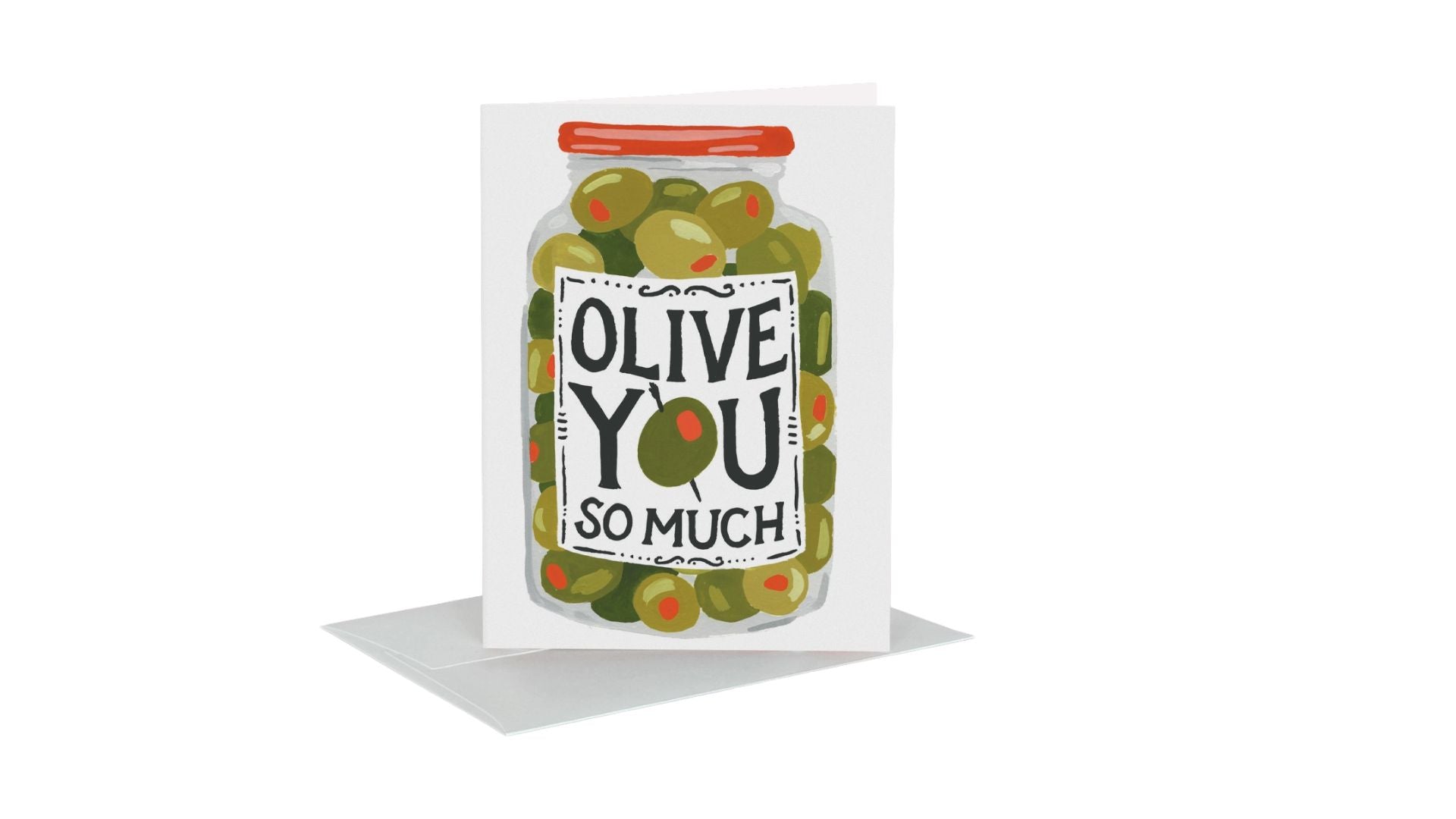 Idewild Co. “Olive You” Greeting Card
