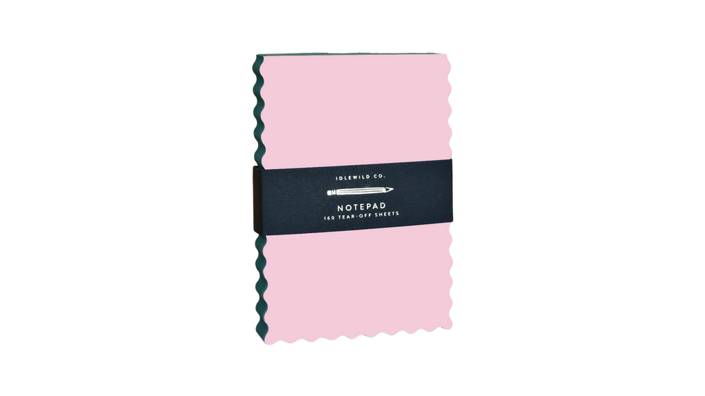 Idlewild Co. Mini Wave Shaped Notepad