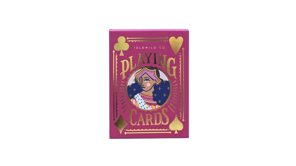 Idlewild Co. Neon Royals Playing Cards (Standard 52)