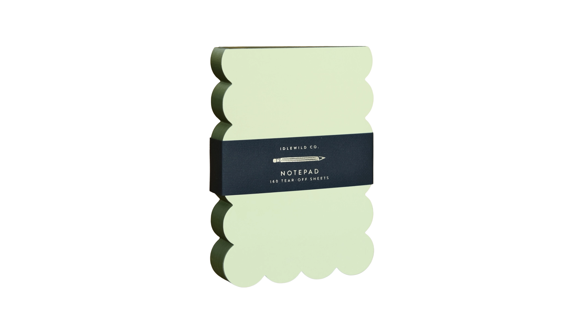 Idlewild Co. Scalloped Shaped Notepad