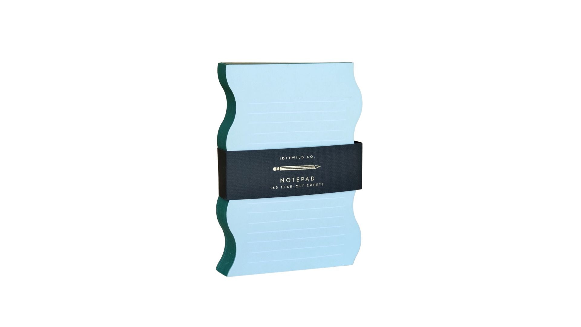 Idlewild Co. Wavy Shaped Notepad