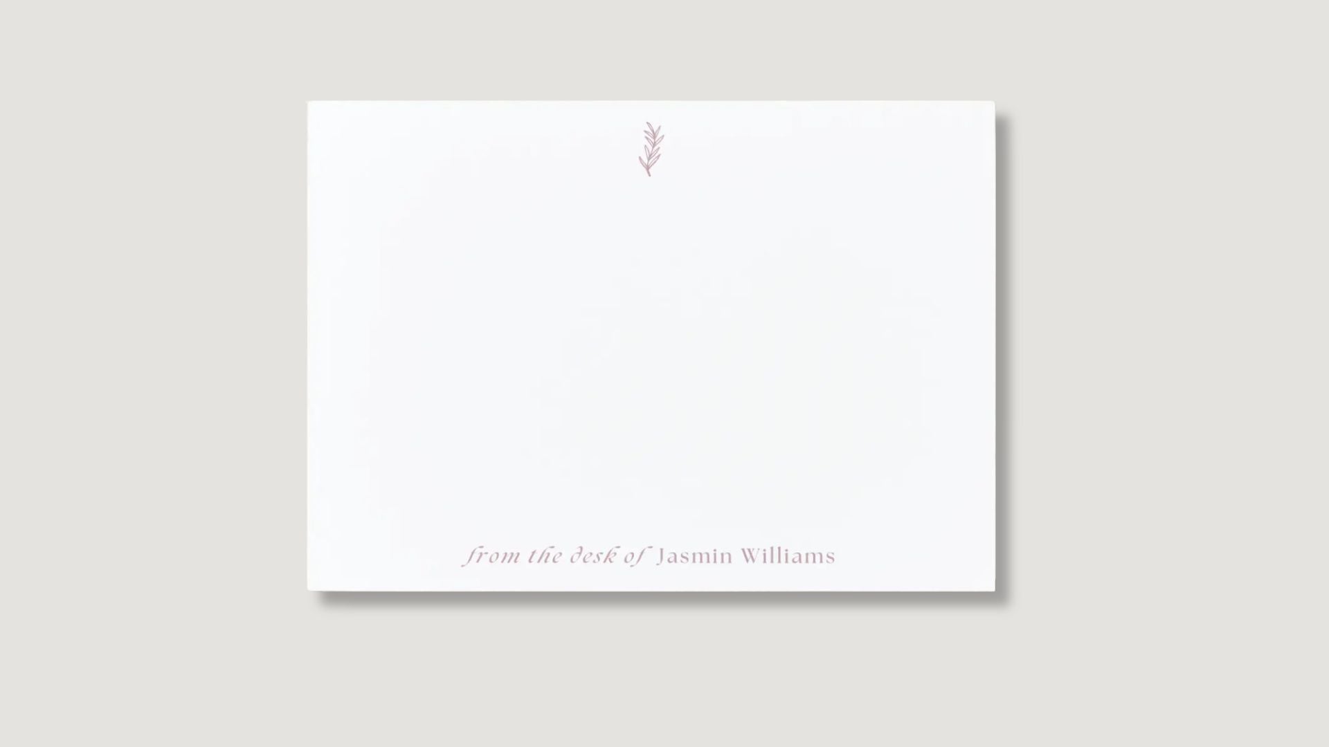 in Perennial "Bloom in Botany" Correspondence Set