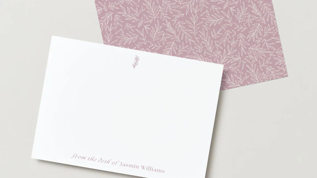 in Perennial "Bloom in Botany" Correspondence Set