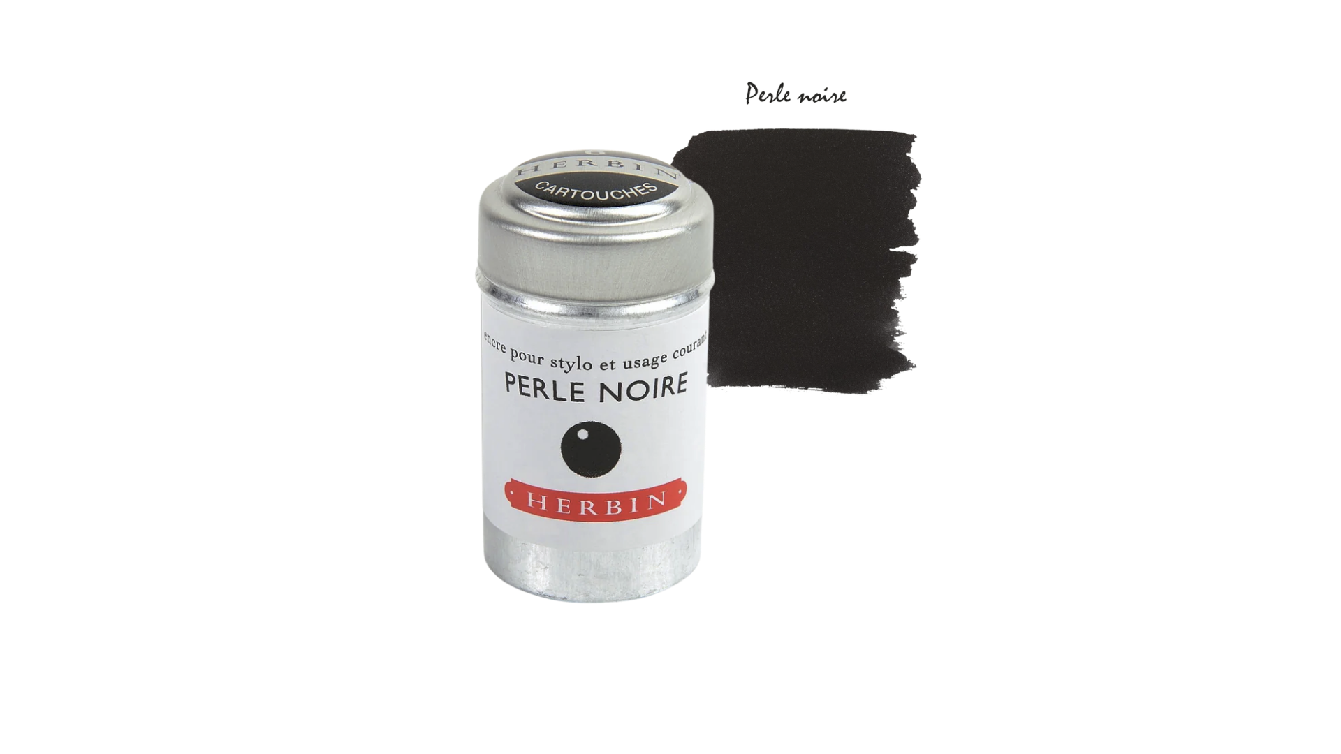 Herbin Fountain Pen Ink Cartridge (Tin)