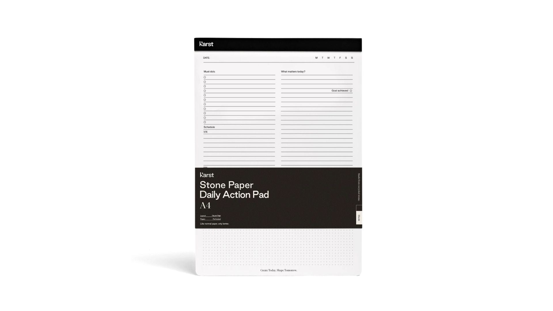 Karst A4 Daily Action Pad