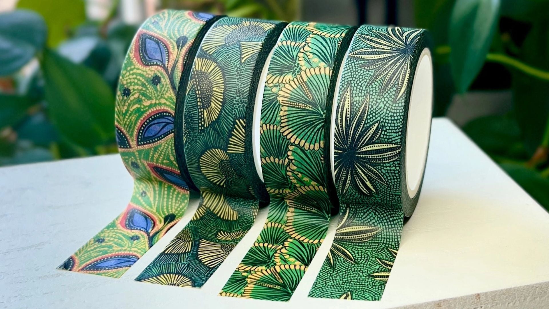 Melanin Meanings Washi Tape Seen Green