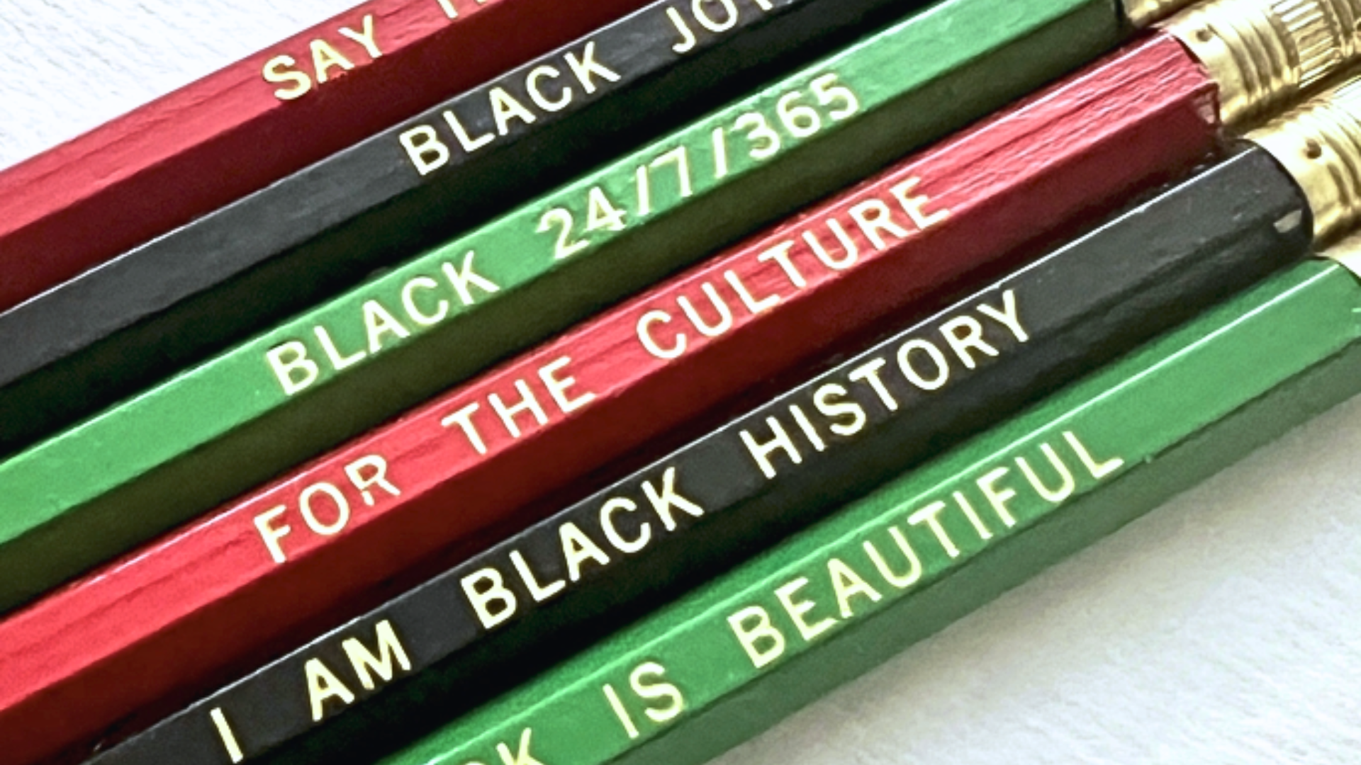 Melanin Meanings Black History Pencil