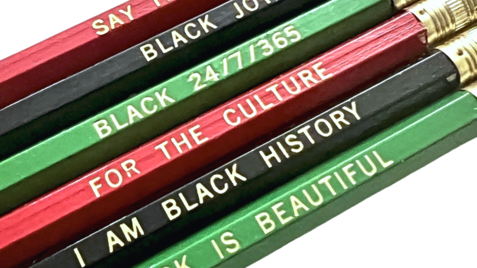 Melanin Meanings Black History Pencil