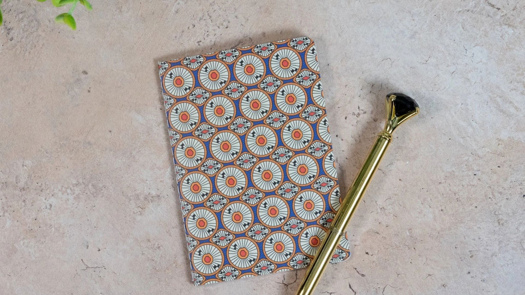 Pounded Yam Ankara-Inspired Pocket Notebook