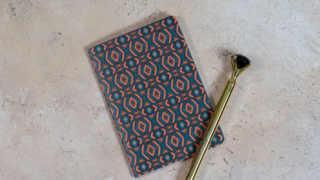 Pounded Yam Ankara-Inspired Pocket Notebook