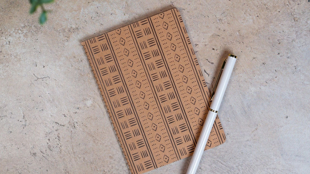 Pounded Yam Ankara-Inspired Pocket Notebook