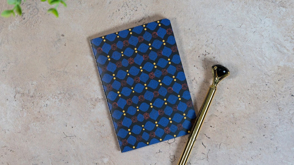 Pounded Yam Ankara-Inspired Pocket Notebook