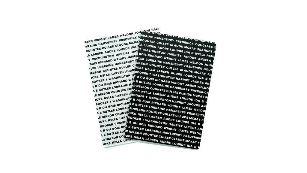 Pounded Yam Stitched Notebook: Black Authors