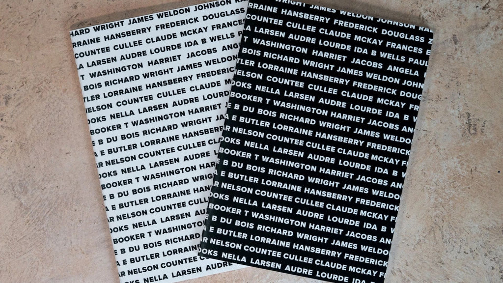 Pounded Yam Stitched Notebook: Black Authors