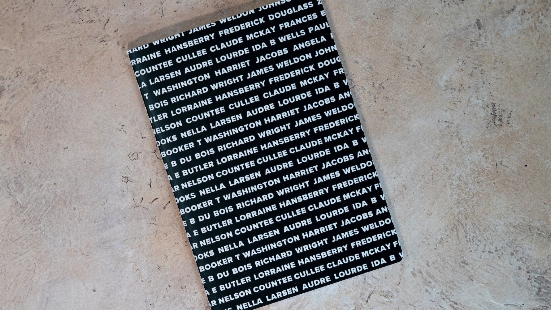 Pounded Yam Stitched Notebook: Black Authors