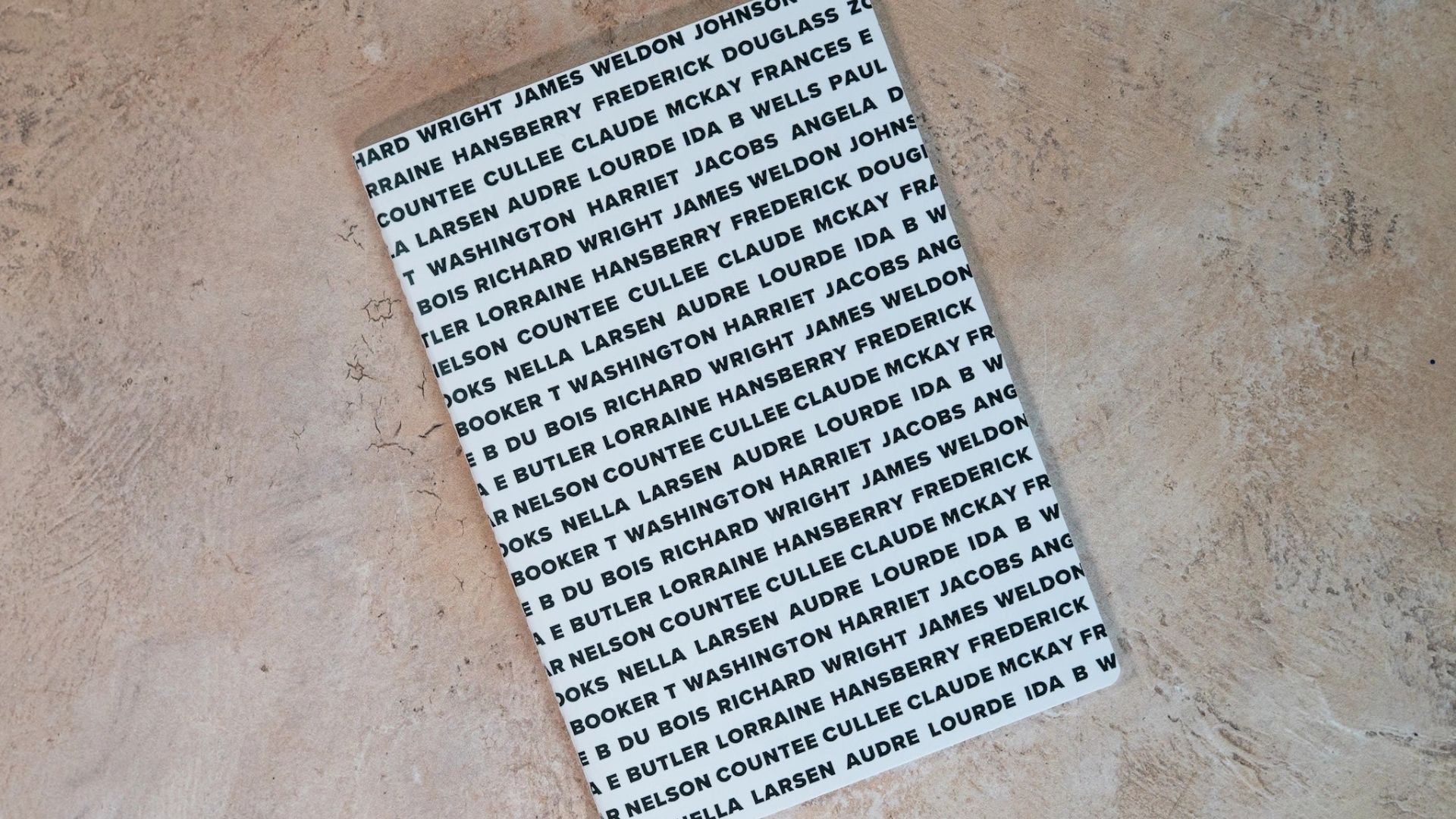 Pounded Yam Stitched Notebook: Black Authors