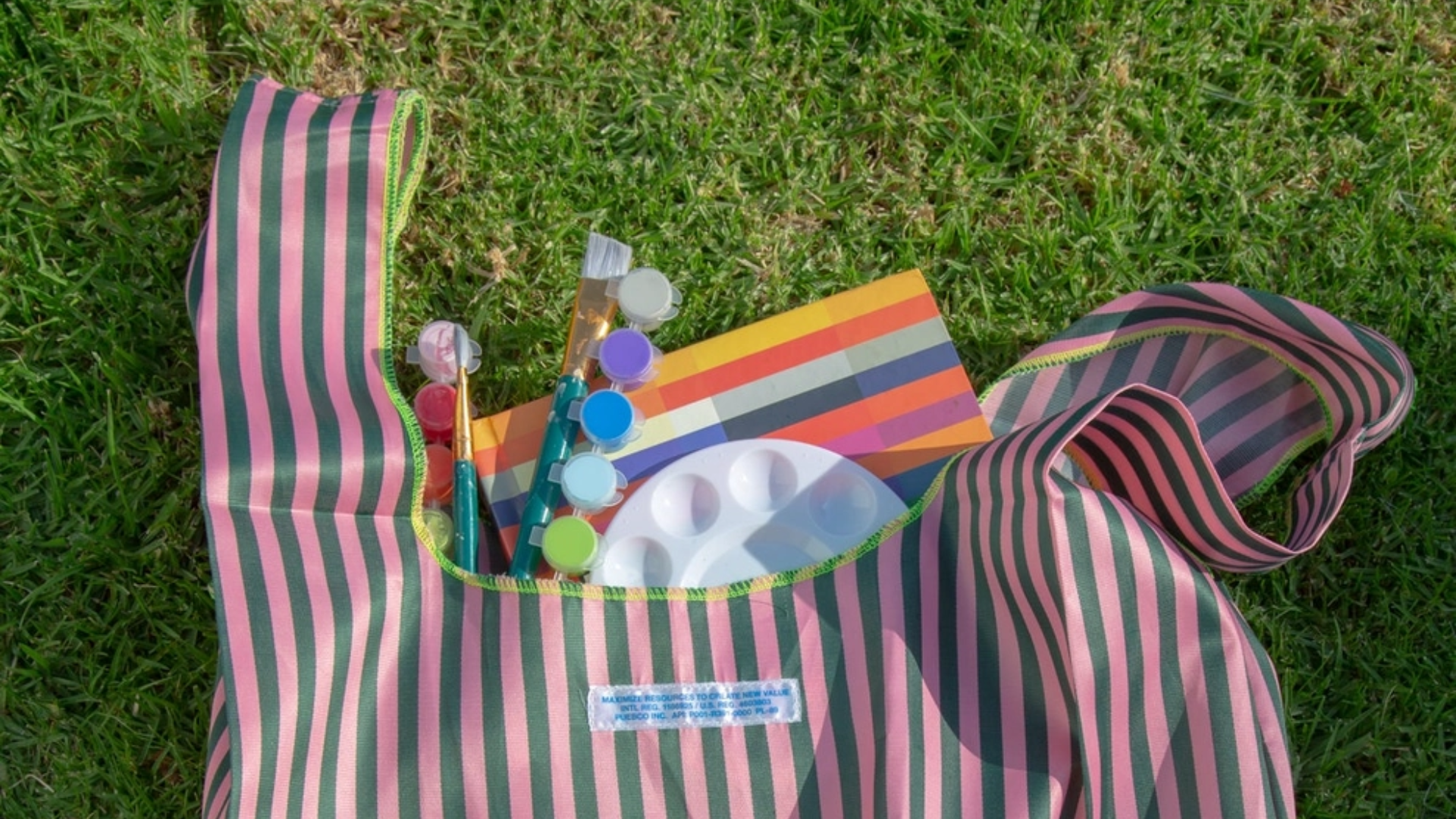 Puebco School Tie Fabric Bag