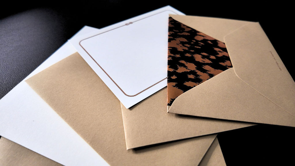 Smitten on Paper Hyde Harvest Luxe Lined Notecards