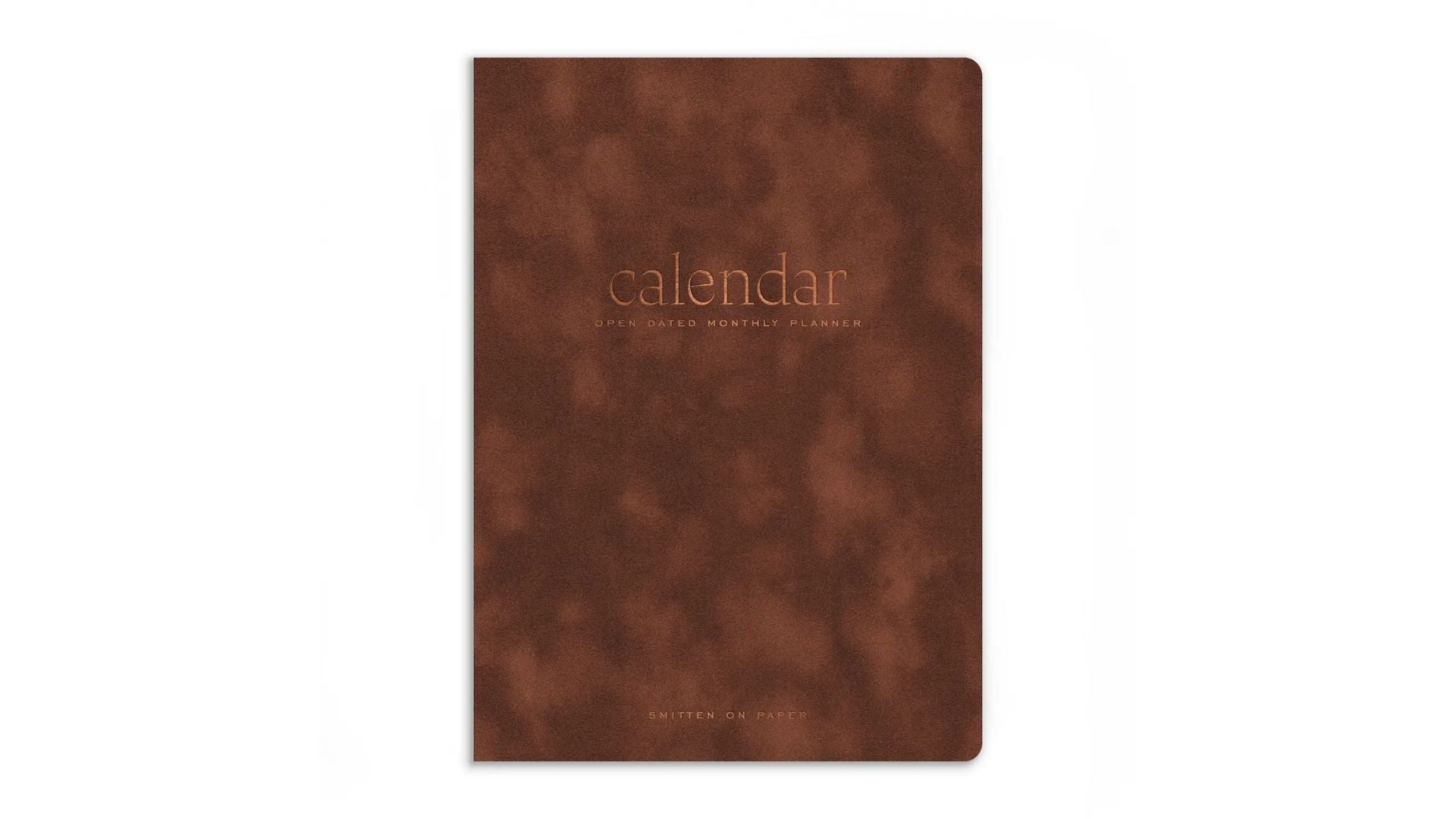 Smitten on Paper Monthly Open Dated Calendar