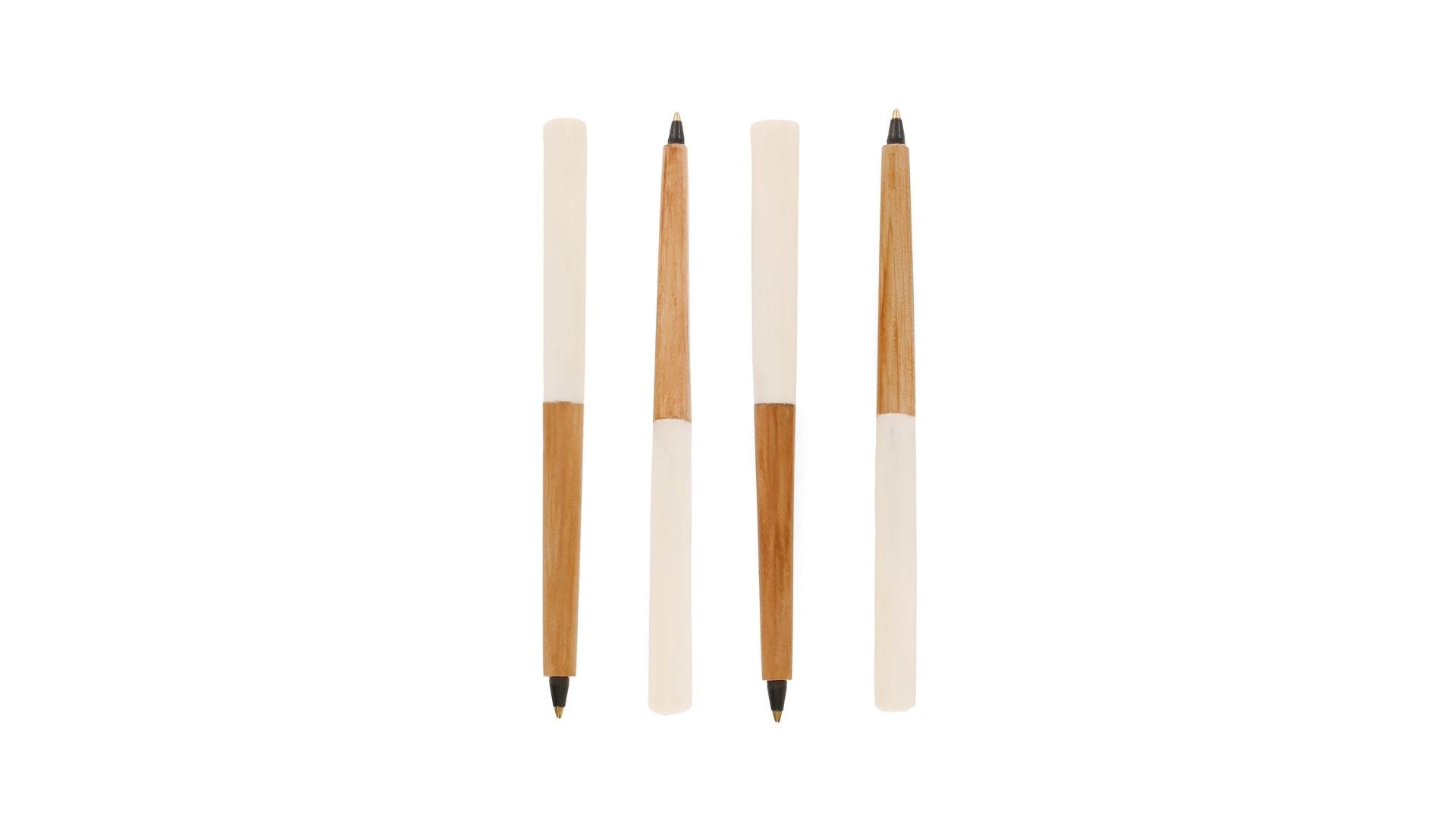 Akamba Batik Dyed Cow Bone and Wild Olive Wood Ink Pen