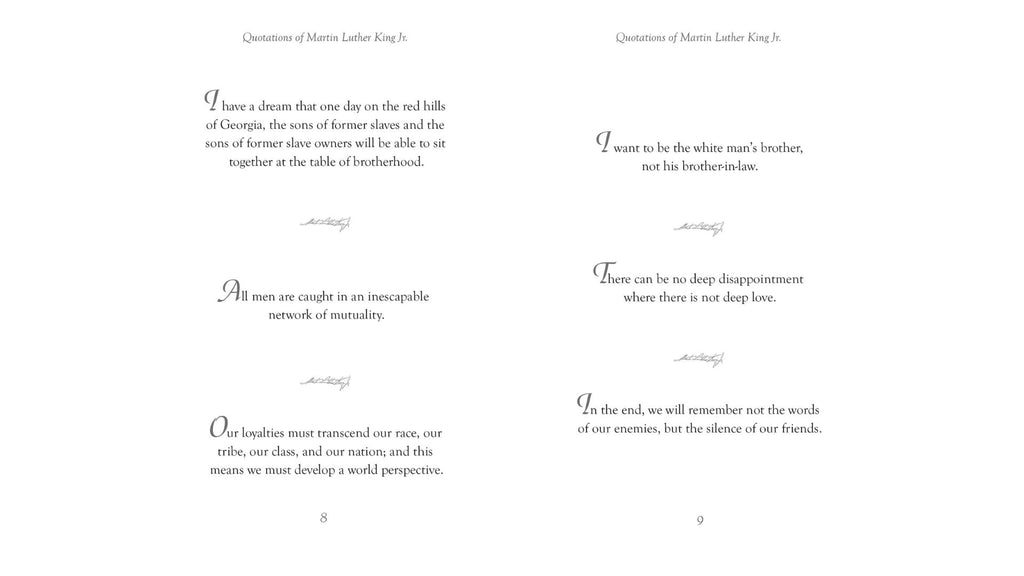 Applewood Books Quotations of Martin Luther King, Jr.