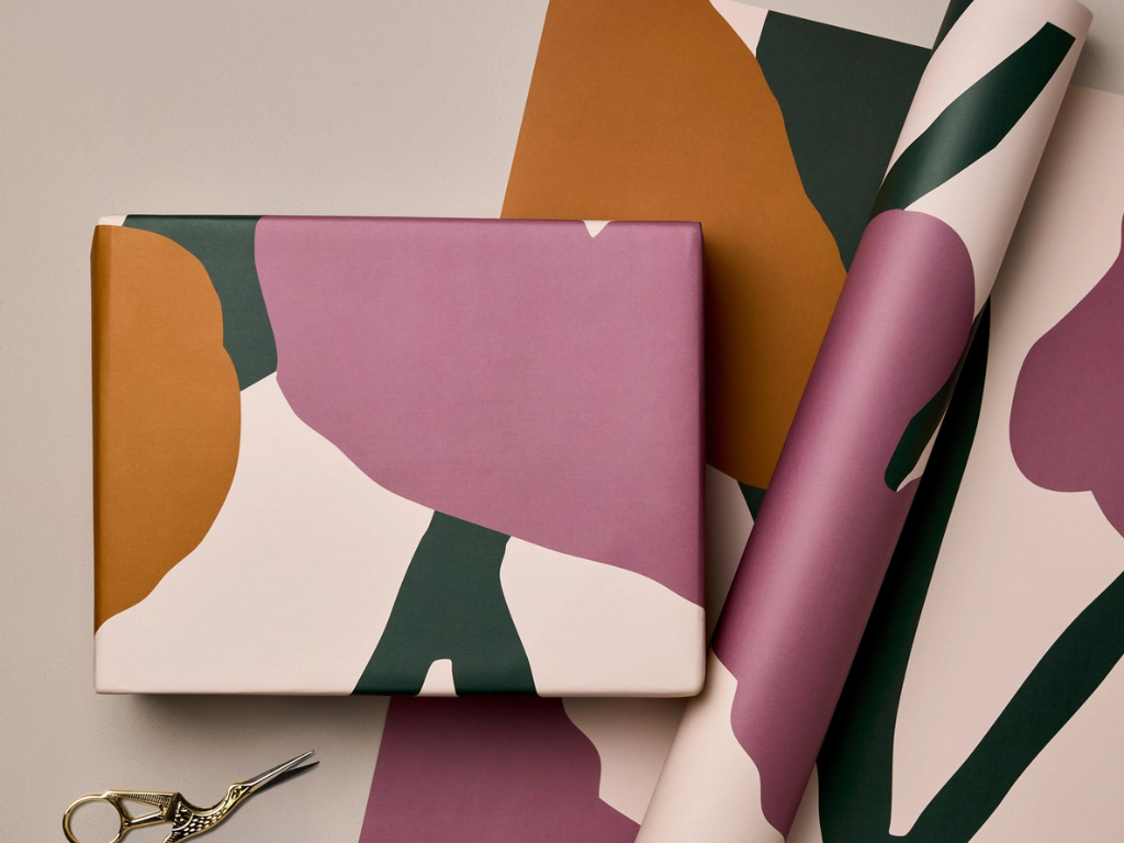 Ink & Bloom Floral Bloom Vol.01 Single Sided Gift Wrap