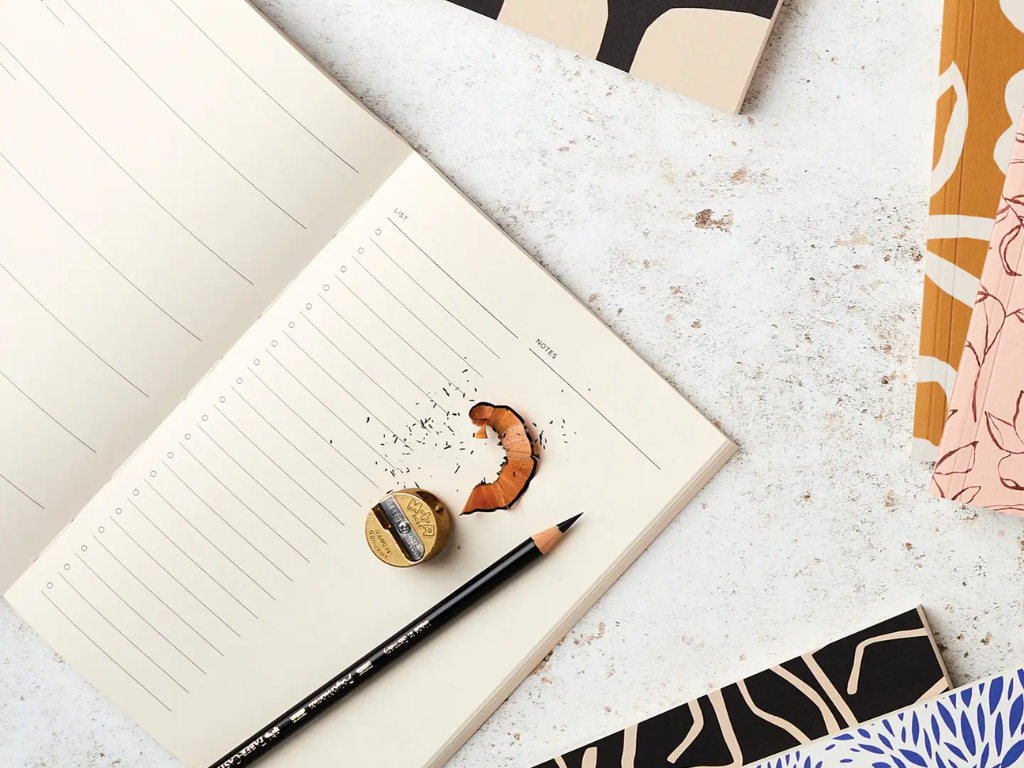 Ink & Bloom Undated ‘Lines’ Weekly / Yearly Planner