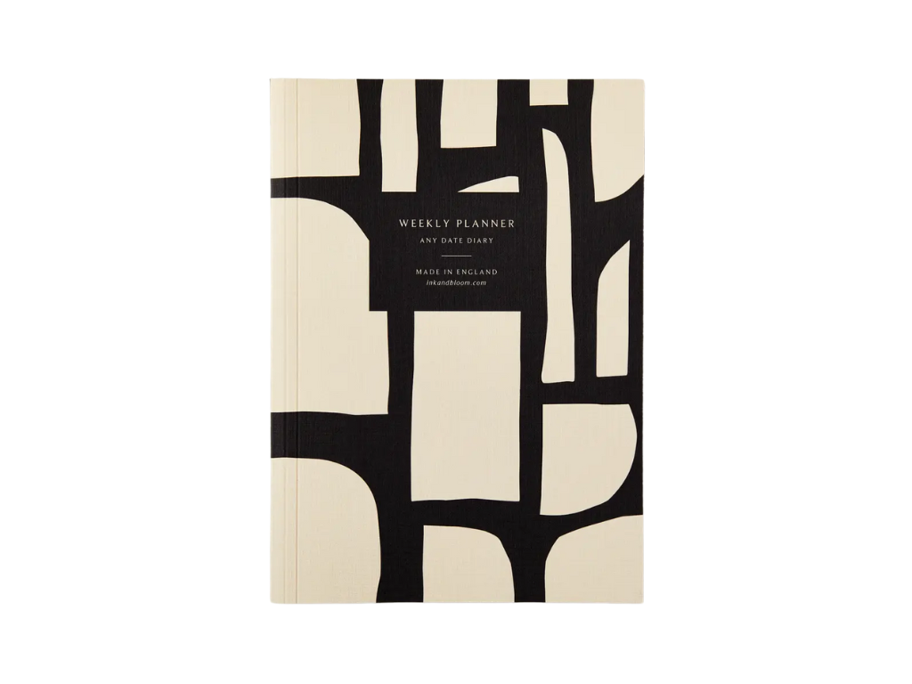 Ink & Bloom Undated ‘Shapes’ Weekly / Yearly Planner