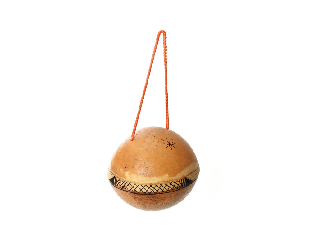 Swahili | AFRICAN MODERN Ghanaian Calabash Shaker On Rope