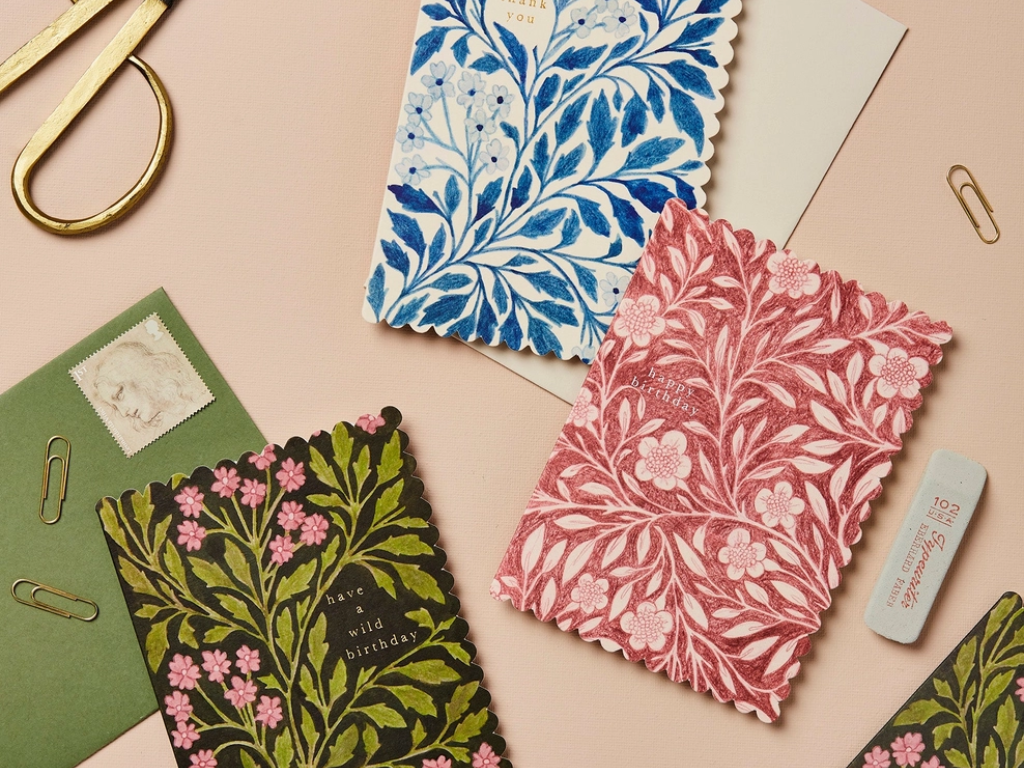 Wanderlust Paper Co. Green Flora 'wild Birthday' Card