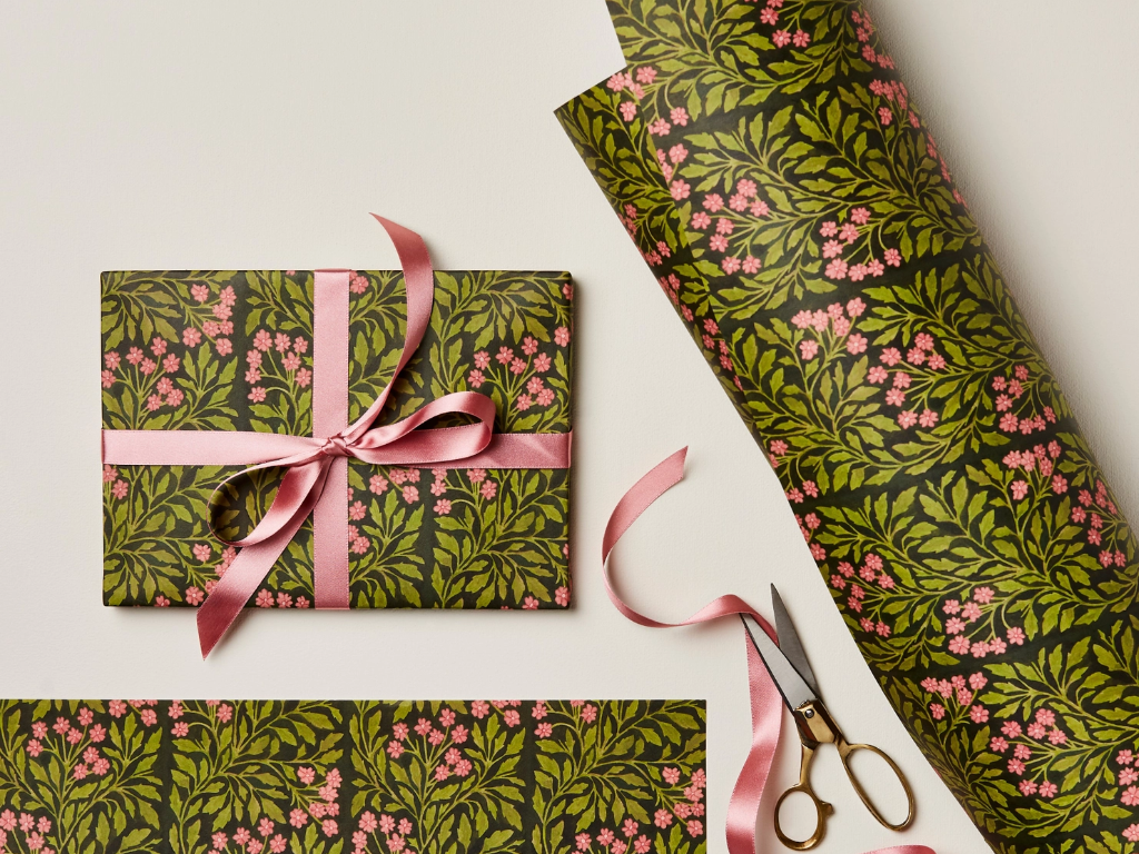 Wanderlust Paper Co. Green Flora Patterned Paper
